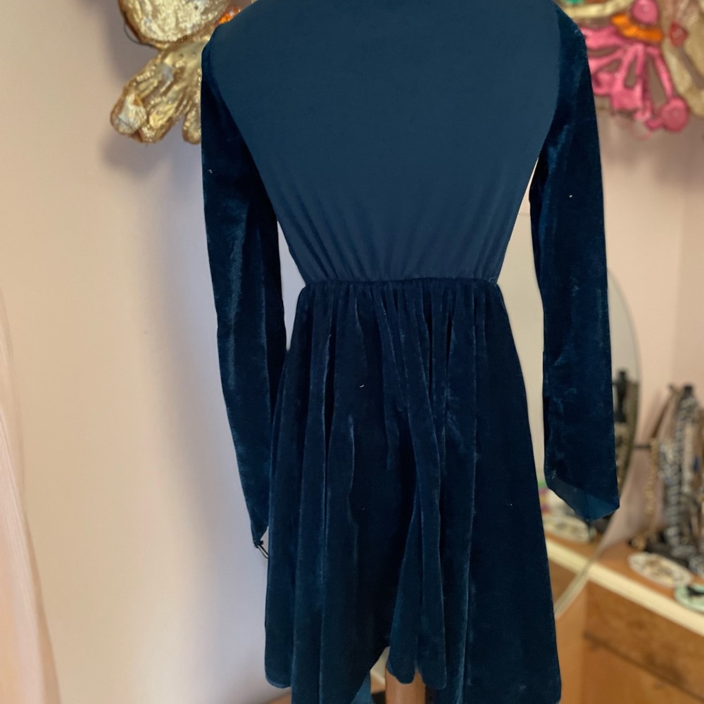 Velvet Star and Moon Dress - Picture 5 of 5